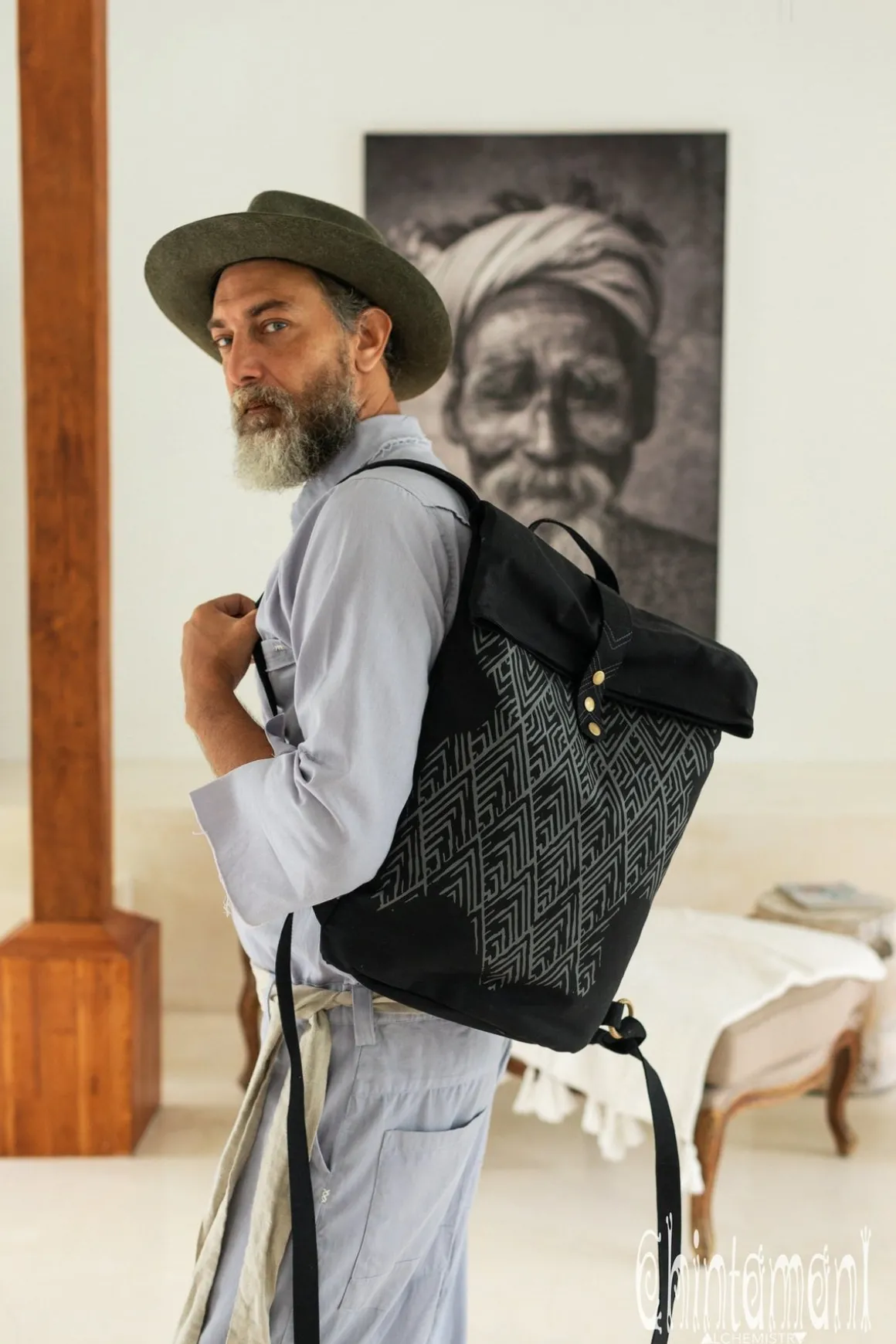 Alchemy RollTop Backpack / Black