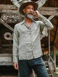 Alma Linen Shirt / Khaki