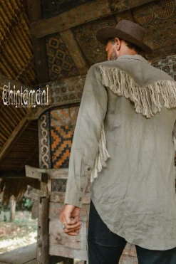 Alma Linen Shirt / Khaki