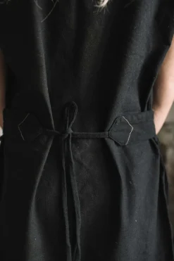 Assymetric Midi Dress / Black