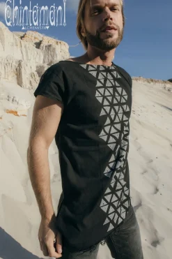 Atua Print T-shirt / Black