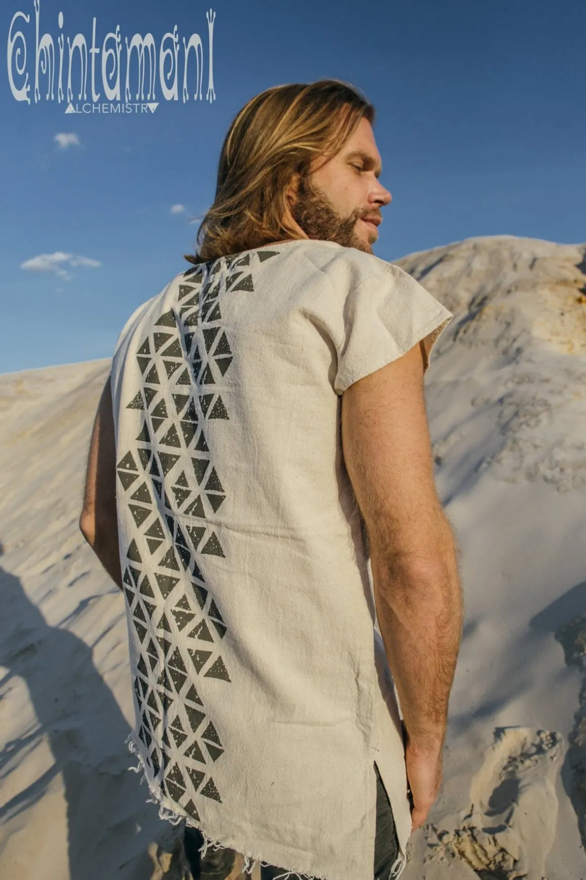 Atua Print T-shirt / Off White