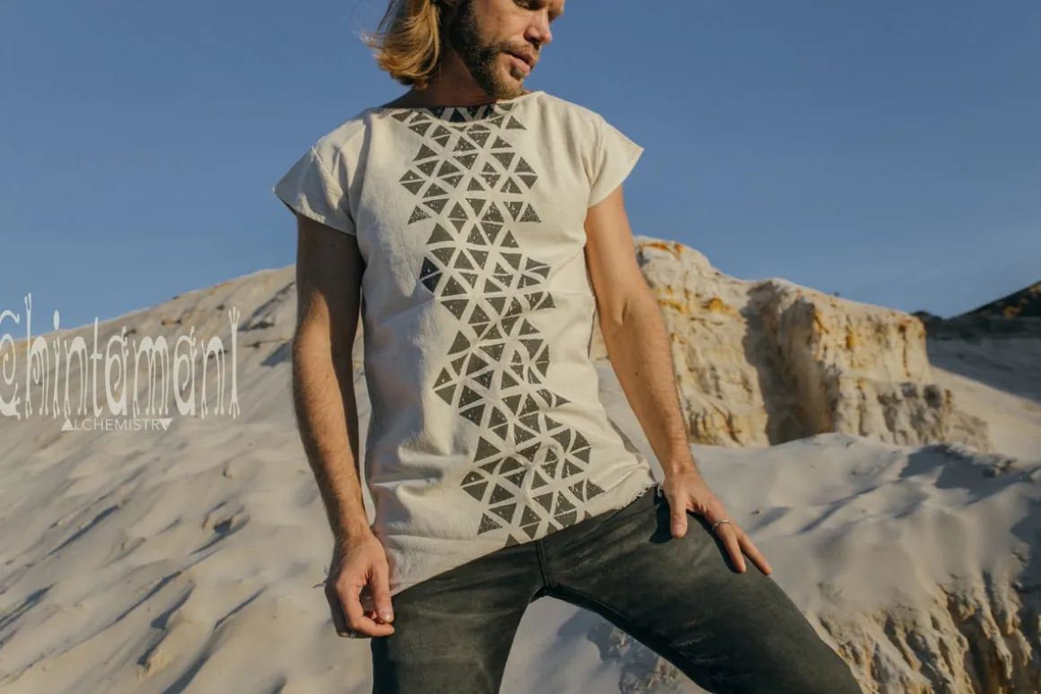 Atua Print T-shirt / Off White