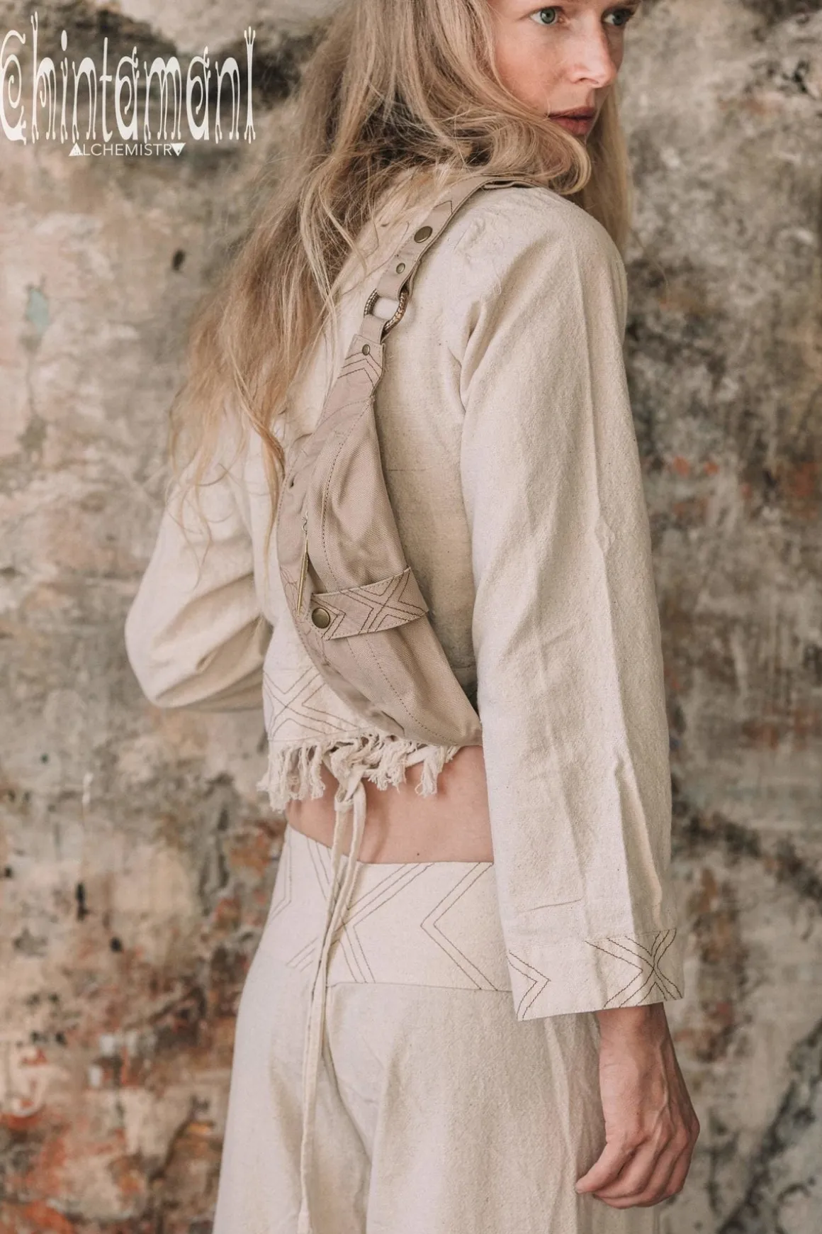 Banana Waist Bag / Beige