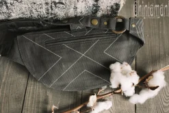 Banana Waist Bag / Dark Grey