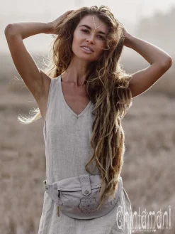 Banana Waist Bag / Light Grey