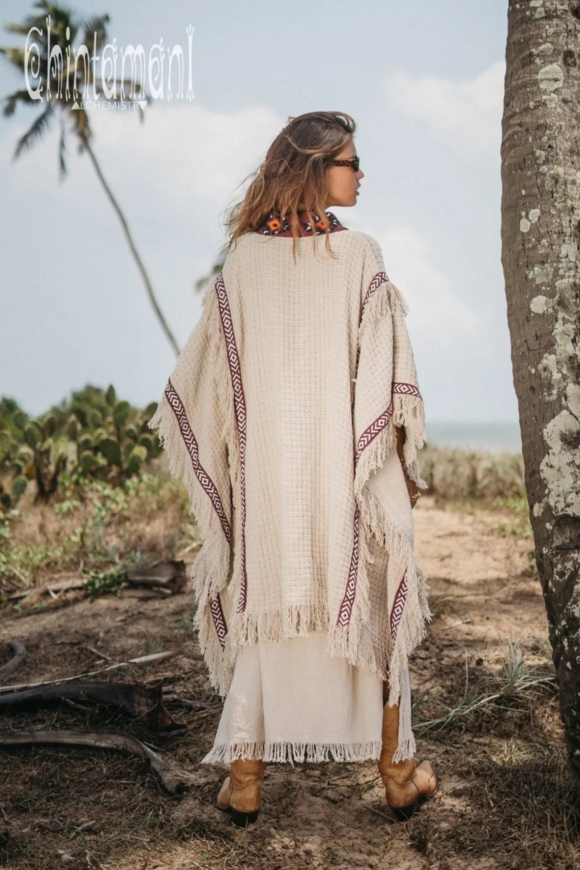 Berber Cotton Poncho
