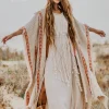 Berber Poncho Coat / Off White