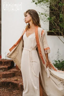 Berber Poncho Coat / Off White