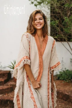 Berber Poncho Coat / Off White