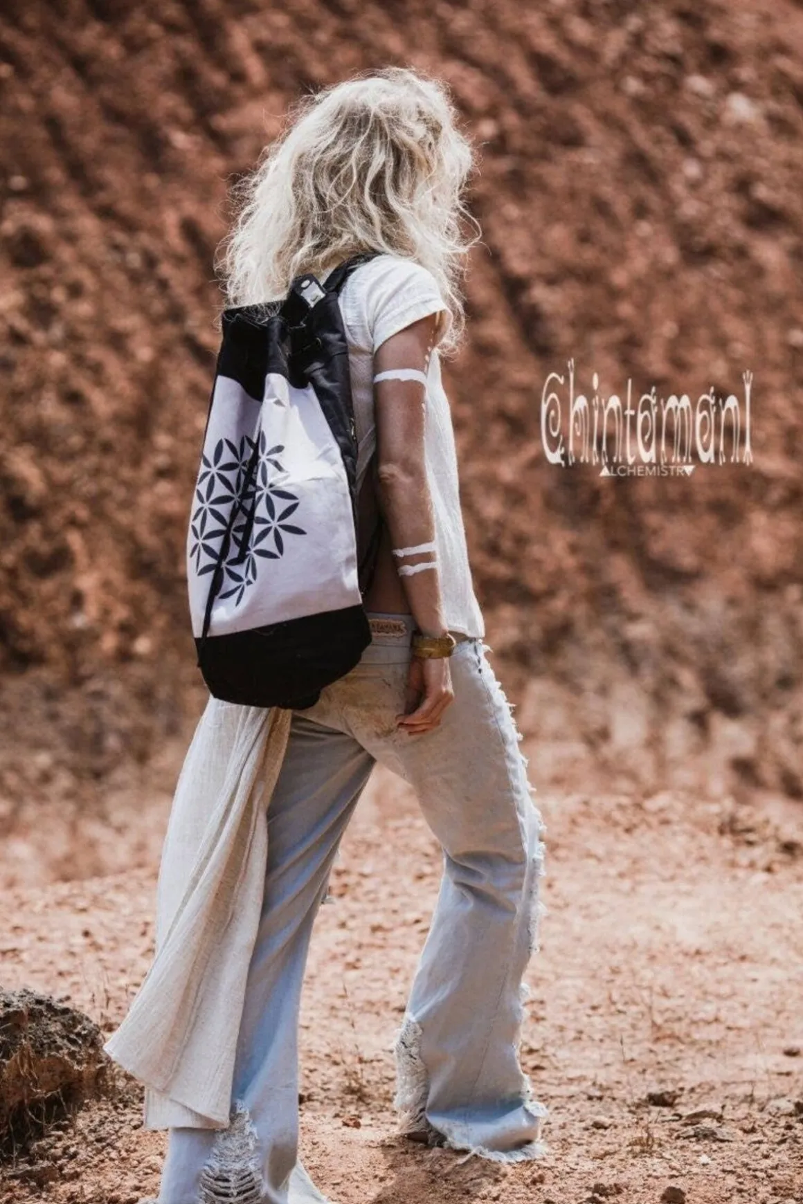 Canvas Torba Backpack / Black & Grey