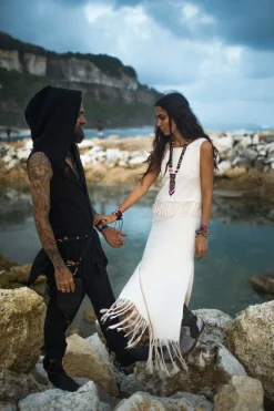 Chakruna Long Dress / Off White