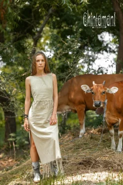 Chakruna Long Dress / Sage