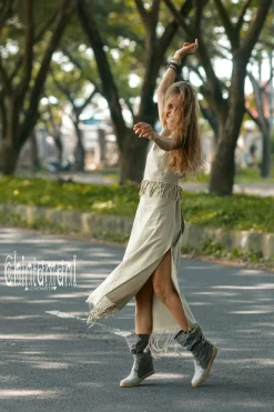 Chakruna Long Dress / Sage