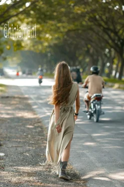 Chakruna Long Dress / Sage