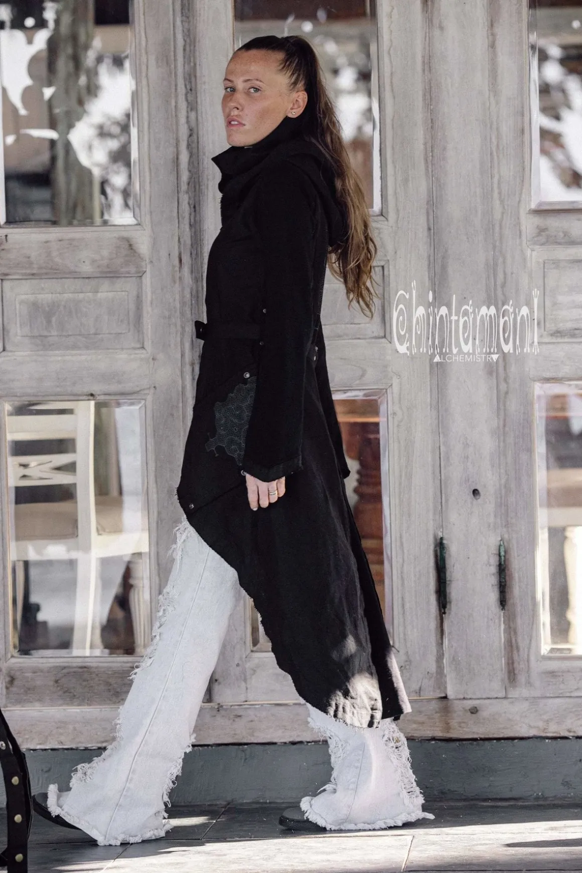 Cotton Freak Frock / Black