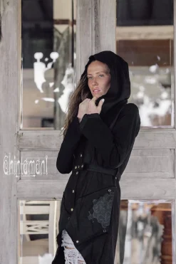 Cotton Freak Frock / Black