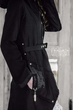 Cotton Freak Frock / Black