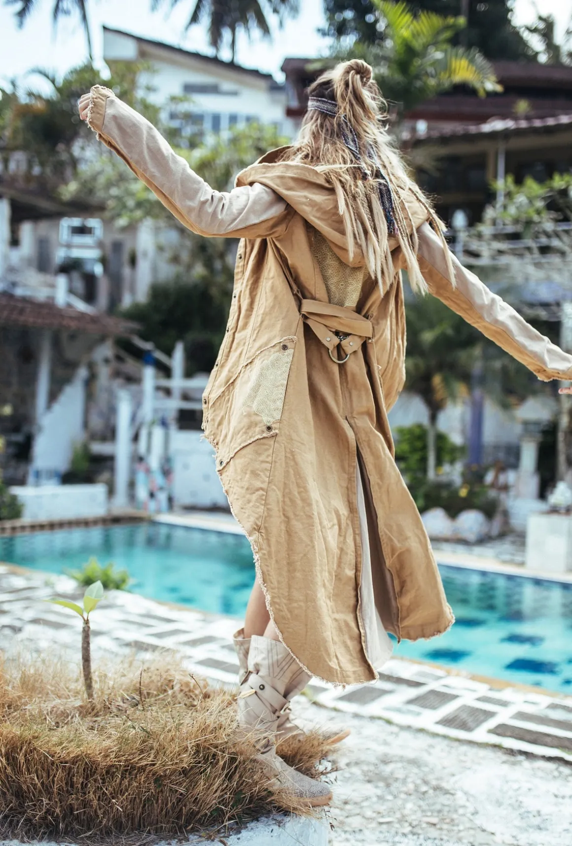 Cotton Freak Frock / Beige