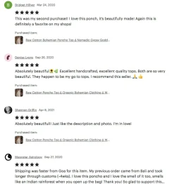 Cotton Poncho Top / Off White