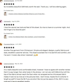 Cotton Sleeves Shawl / Beige