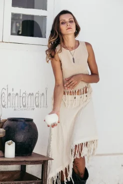 Cotton Wrap Skirt / Off White