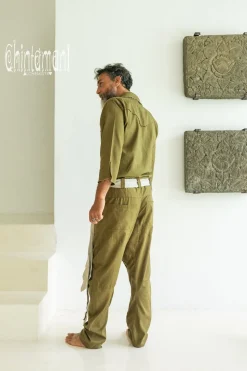 Coverall Jumpsuit / Dark Green