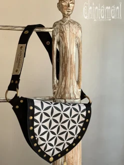 Flower Waist Bag / Black