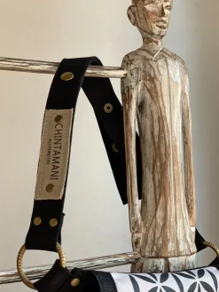 Flower Waist Bag / Black