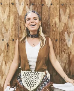 Flower Waist Bag / Off White