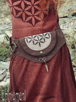 Flower Waist Belt Bag / 4 colors