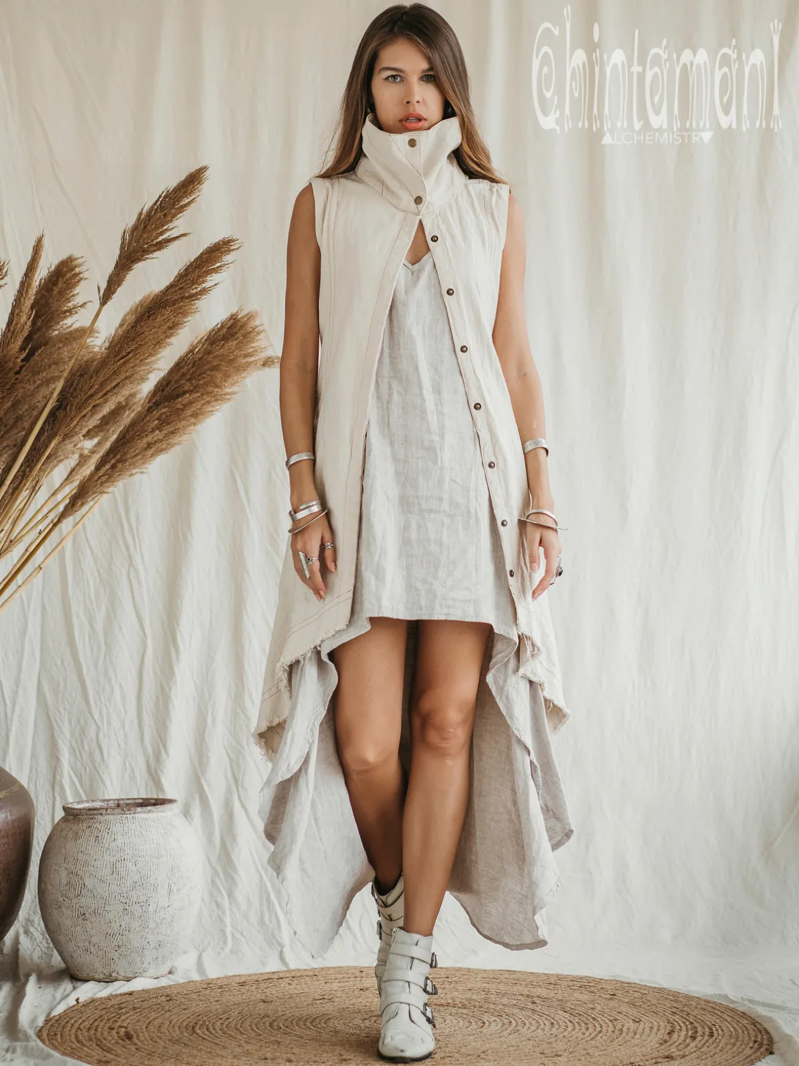 Frock Canvas Vest / Off White