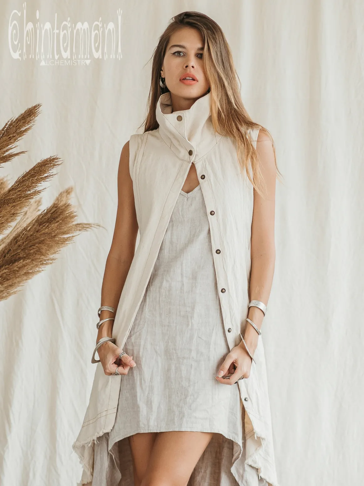 Frock Canvas Vest / Off White