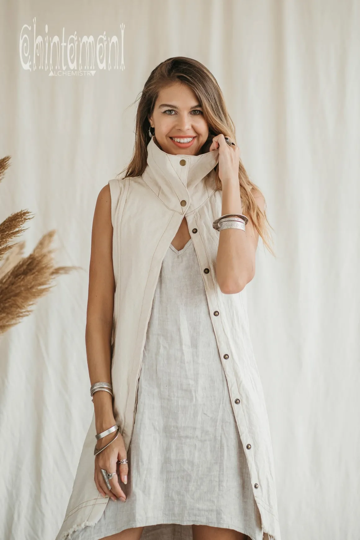 Frock Canvas Vest / Off White