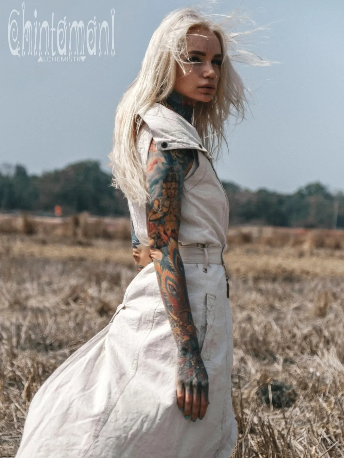 Frock Canvas Vest / Off White