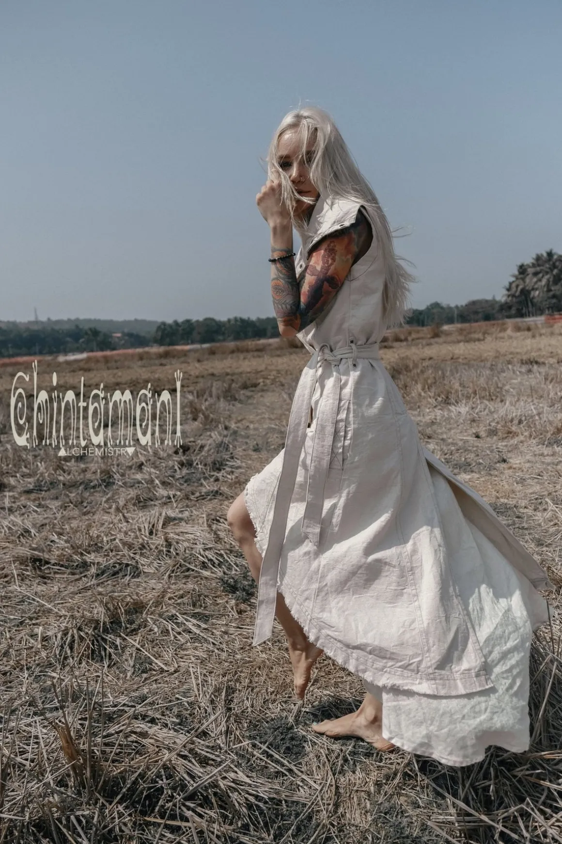 Frock Canvas Vest / Off White