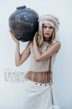 Gypsy Wrap Skirt / Off White