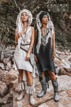 High Tribal Boots / Grey