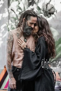 Linen Tank Top / Dusty Pink