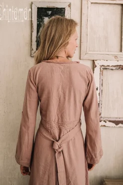 Maxi Kimono Dress / Dusty Rose
