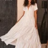 Maxi Shirt Dress / Off White