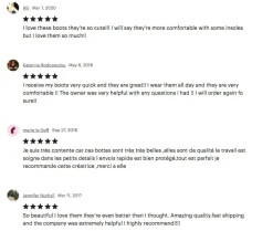 Medium Tribal Boots / Black