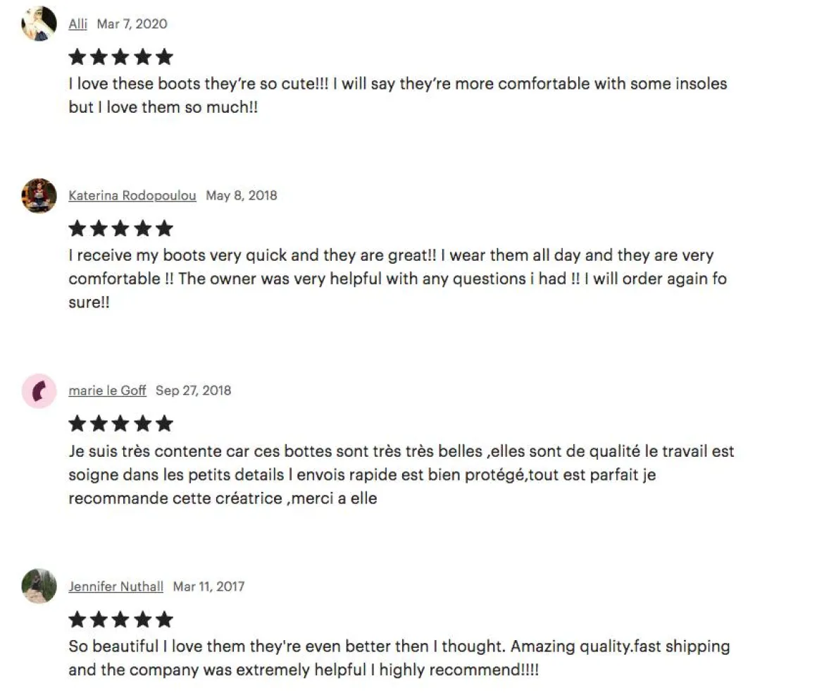 Medium Tribal Boots / Black