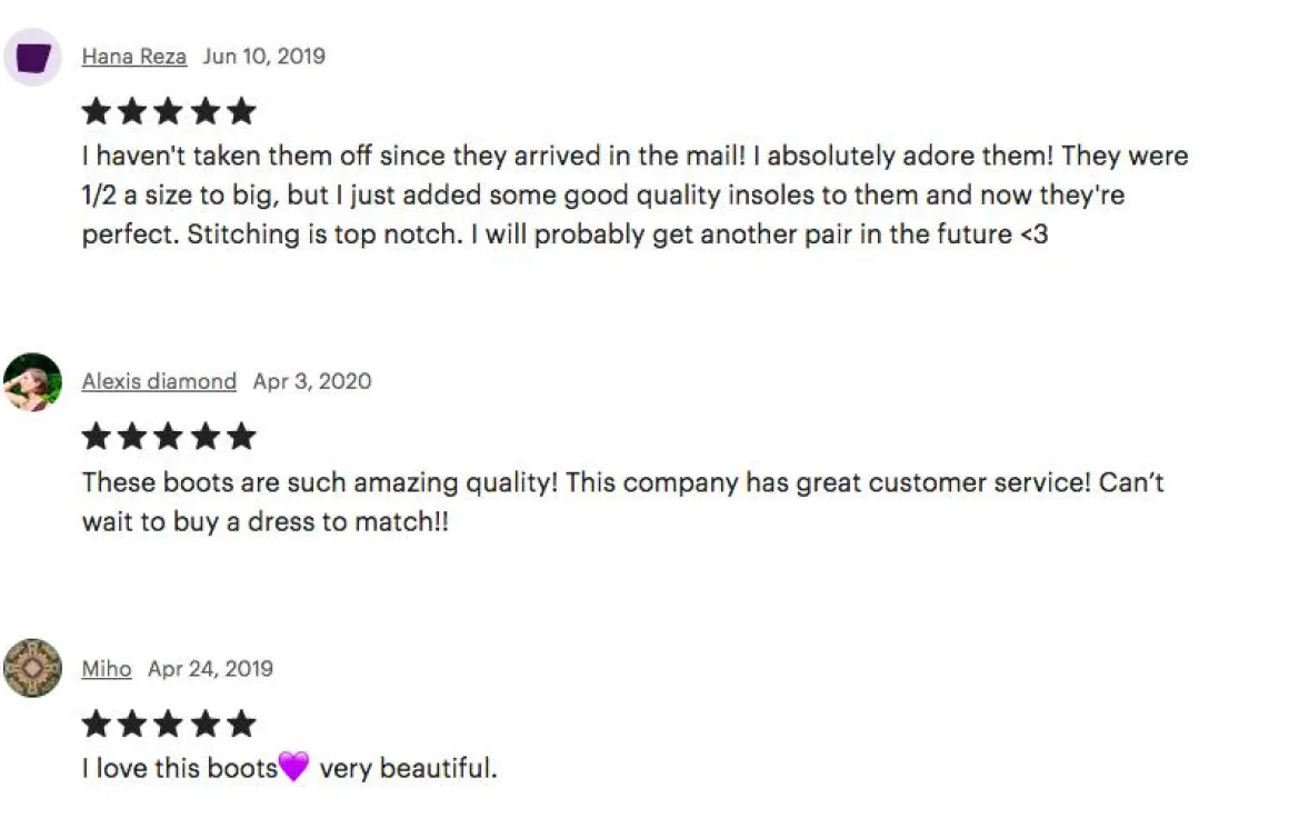 Medium Tribal Boots / Black