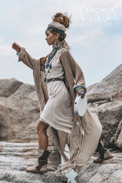 Medium Tribal Boots / Brown