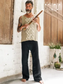 Men's Skirt Pants / Black