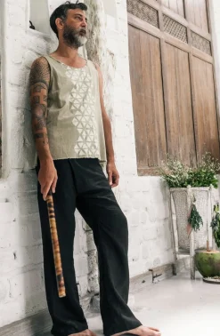 Men's Skirt Pants / Black