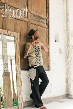 Men's Skirt Pants / Black