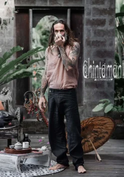 Men's Skirt Pants / Black