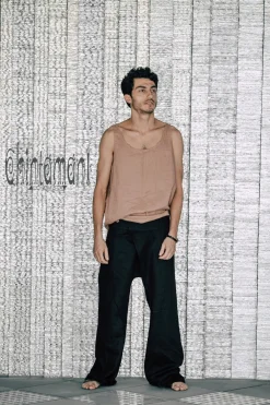 Men's Skirt Pants / Black